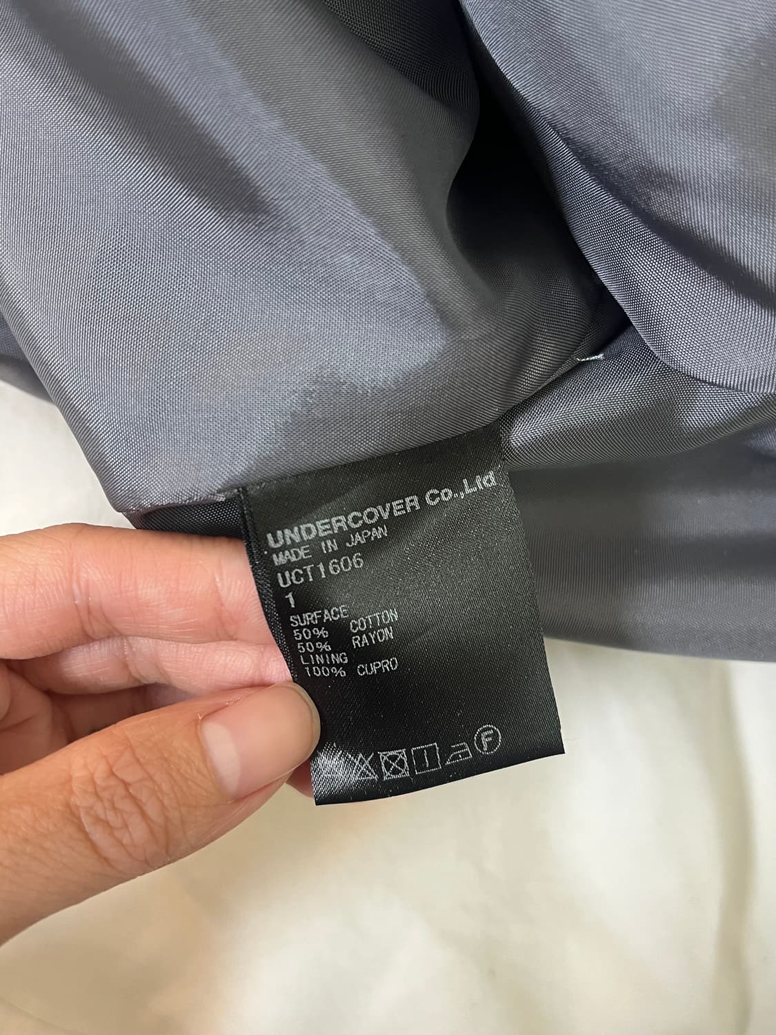 Undercover 자가드 롱스커트 상품이미지4