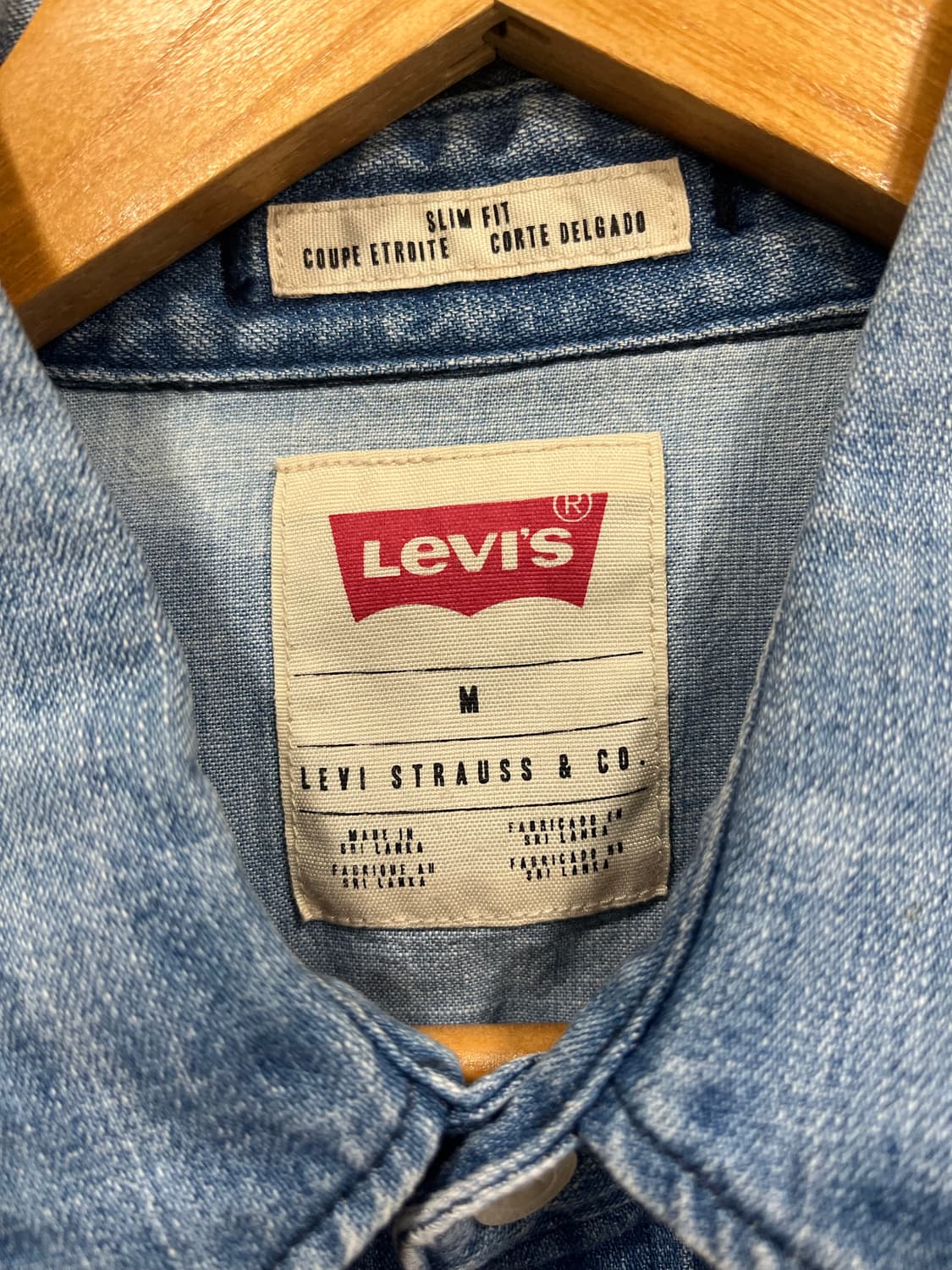 리바이스데님 웨스턴셔츠 상품이미지4