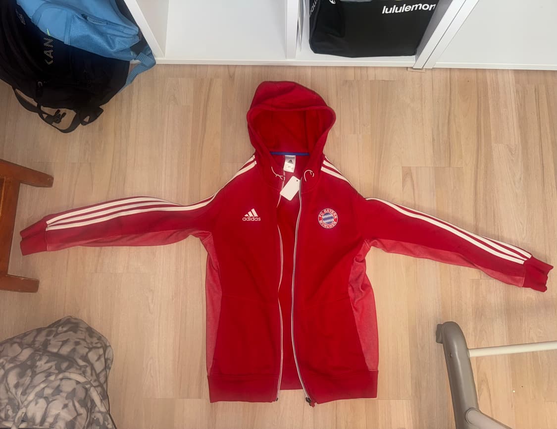 아디다스 FC 바이에른 뮌헨 DNA 풀집 후디 상품이미지1