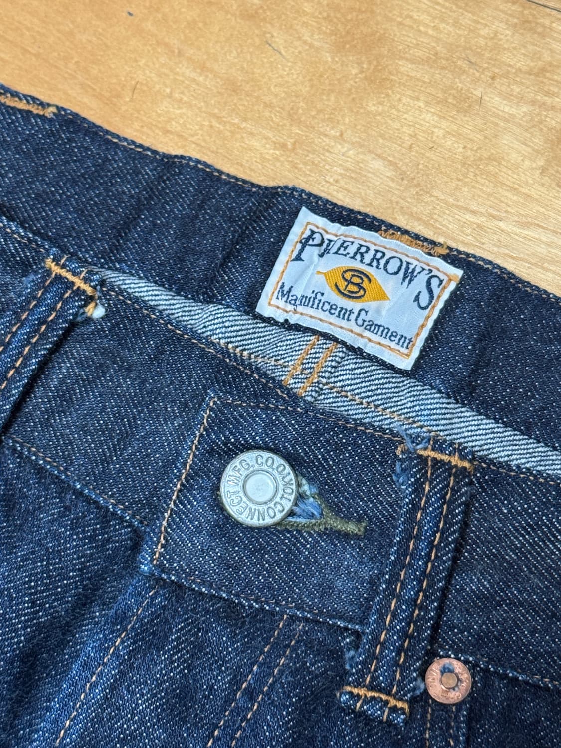 페로우즈 500sw 셀비지 데님 팬츠 상품이미지2