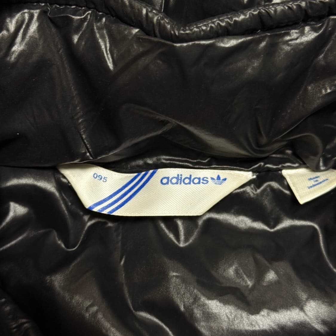 아디다스 y2k 블랙 퀼팅 경량 패딩 m 상품이미지7