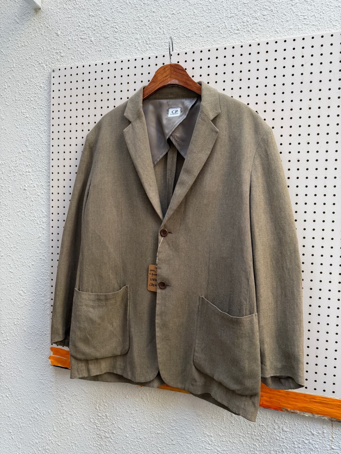 2000s C.P.COMPANY LINEN JACKET 씨피 린넨 자켓 상품이미지4
