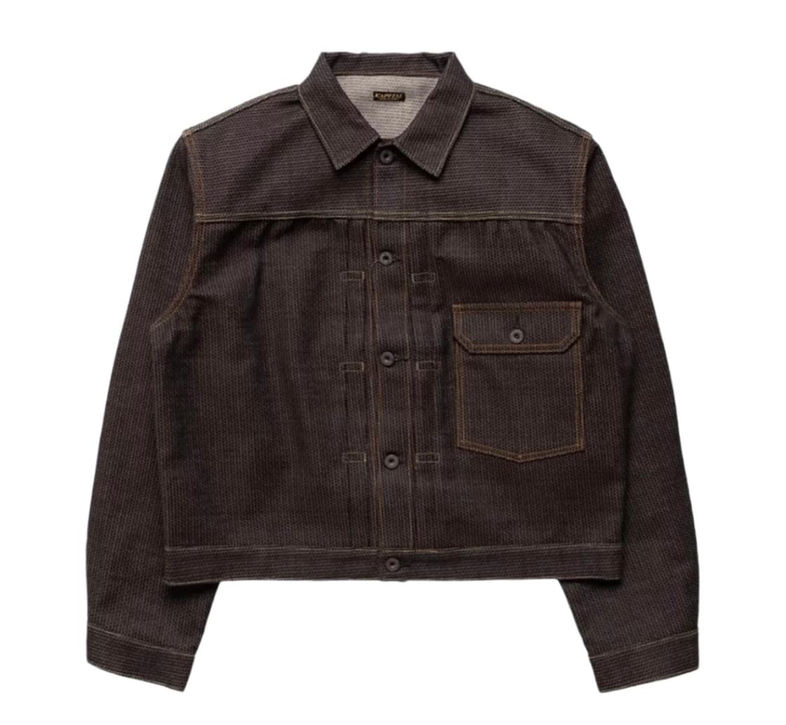 5) 캐피탈 센츄리 데님 자켓 브라운 새제품 상품이미지1