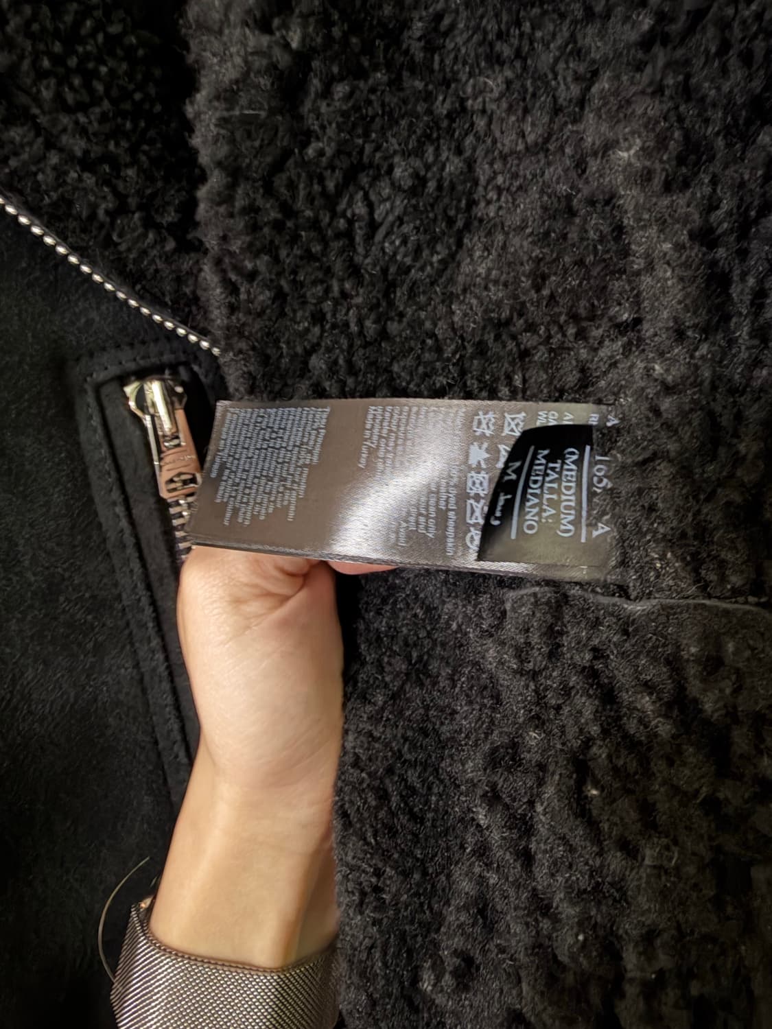 올세인츠 GARRIX 무스탕 상품이미지6