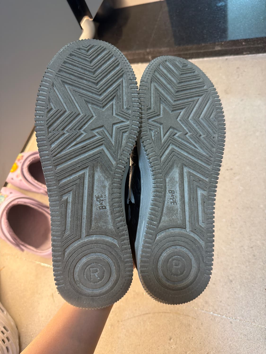 BAPE Bape Sta #3 Black White 상품이미지5