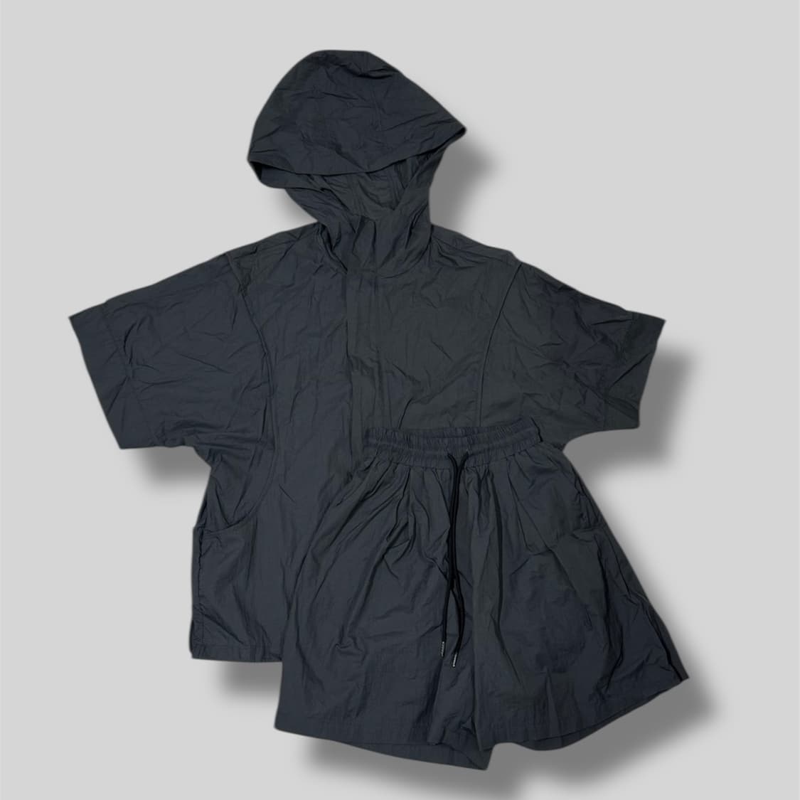 T.M.B Mad) Windbreaker Set-up [charcoal] 상품이미지2