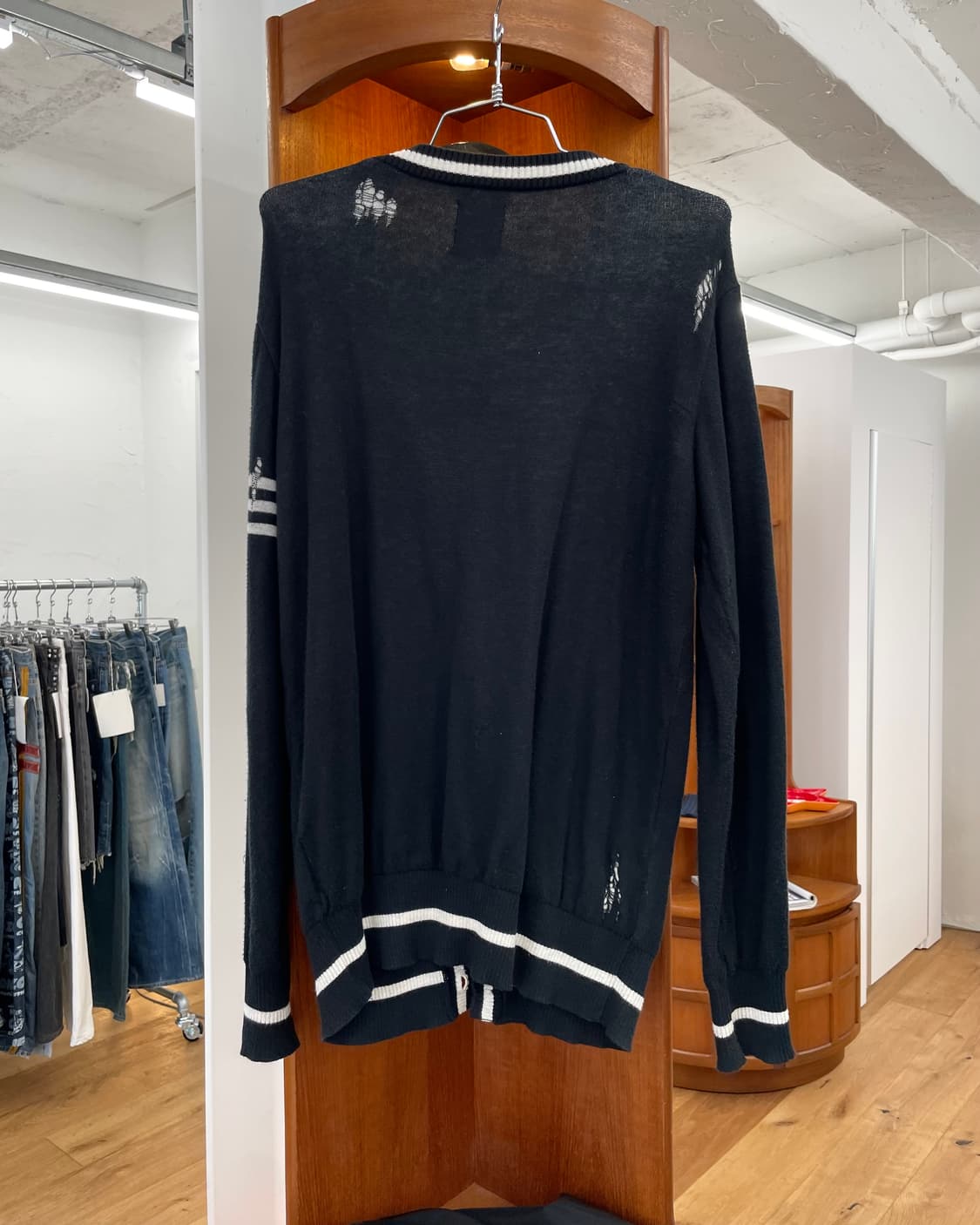 [S] 미하라야스히로 데미지 가디건 상품이미지6