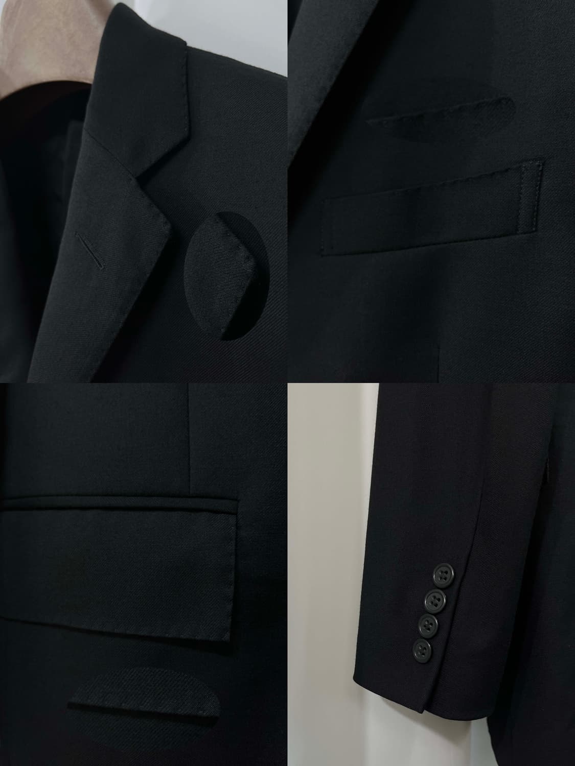 폴로 랄프로렌 꼬르넬리아니 이태리 사르토 버진울 하이라펠 수트자켓 상품이미지8