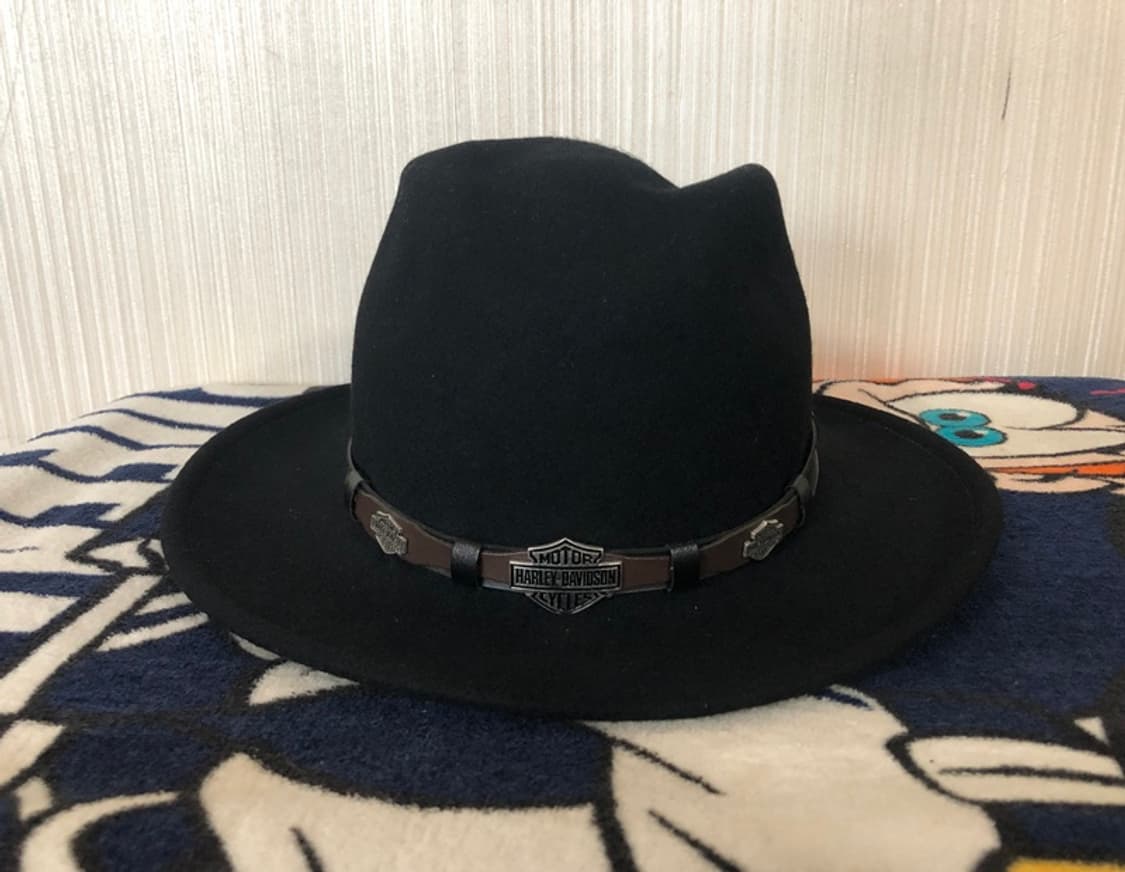 할리데이비슨(Harley-Davidson) 웨스턴 울페도라/카우보이햇 L 상품이미지4