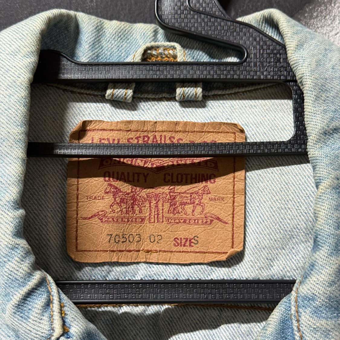 리바이스 90s USA 70503 타입2 데님 트러커 자켓 상품이미지6