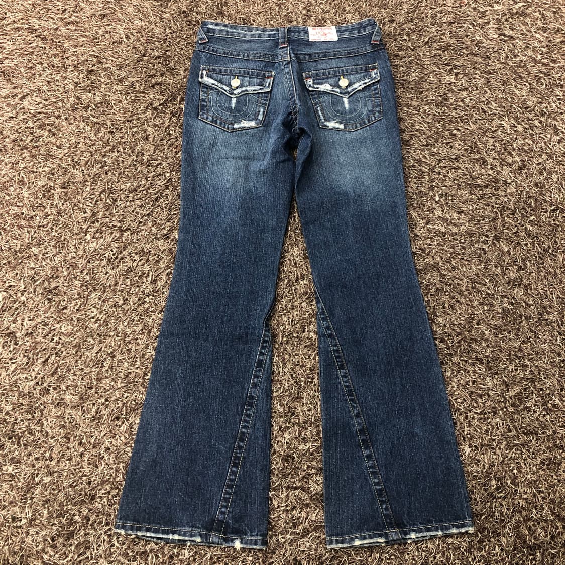 트루릴리전 월드투어 디스 플레어 부츠컷 데님팬츠 상품이미지4