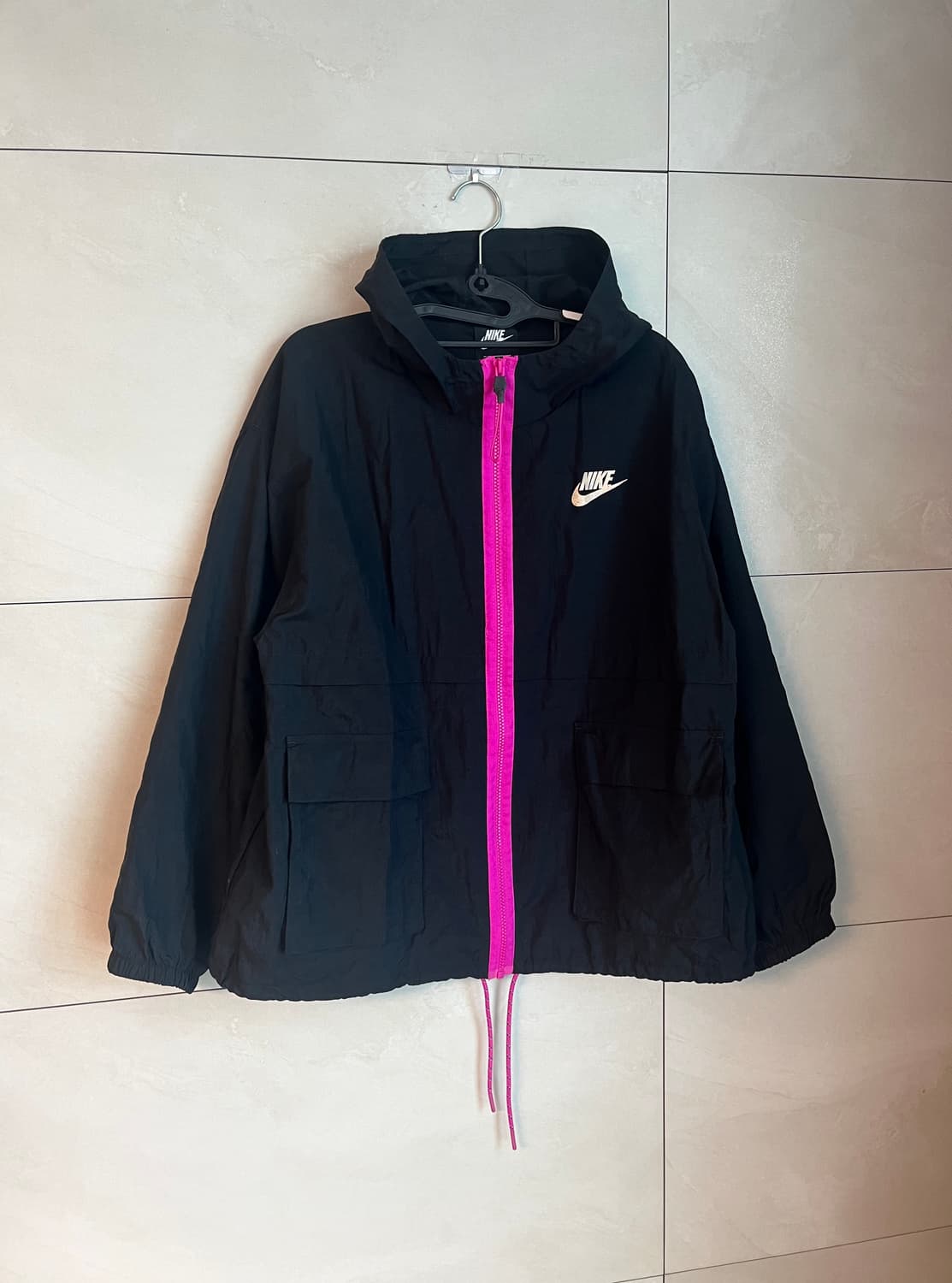 나이키 아이콘 클래쉬 우븐 바람막이 블랙 [L] 상품이미지3