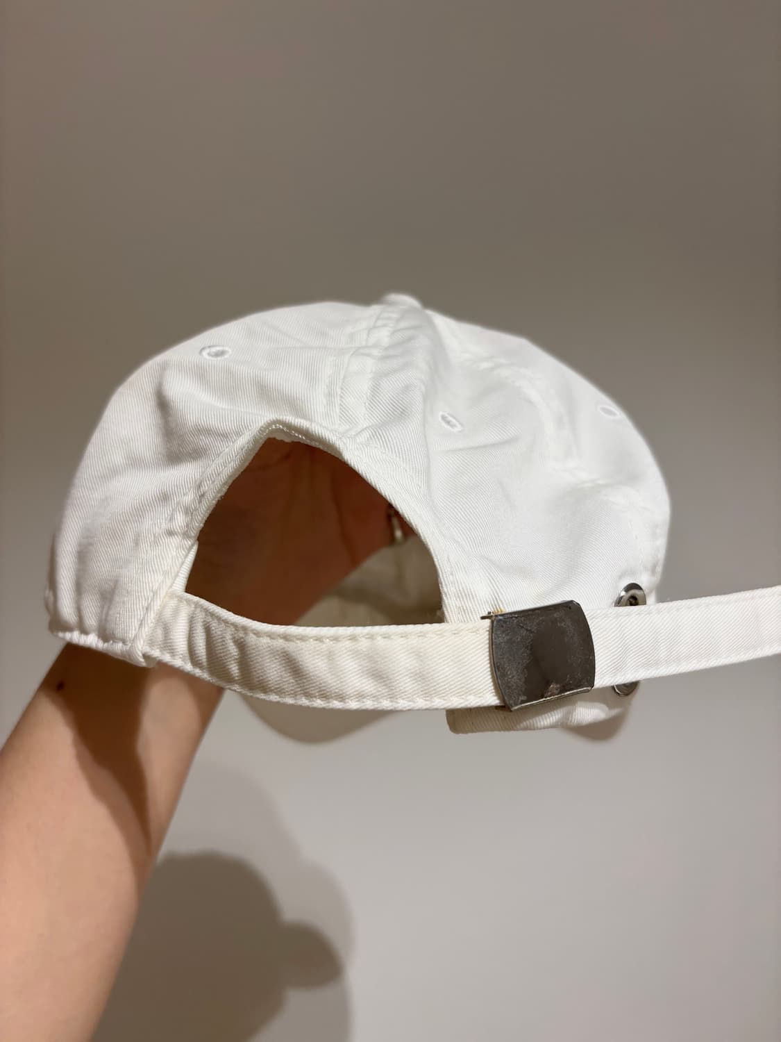 발렌시아가  화이트 볼캡 모자 정품 상품이미지2