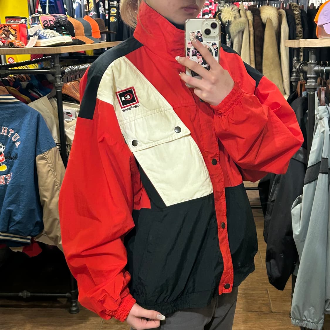 [HI] 나이키 바람막이 레드 상품이미지3