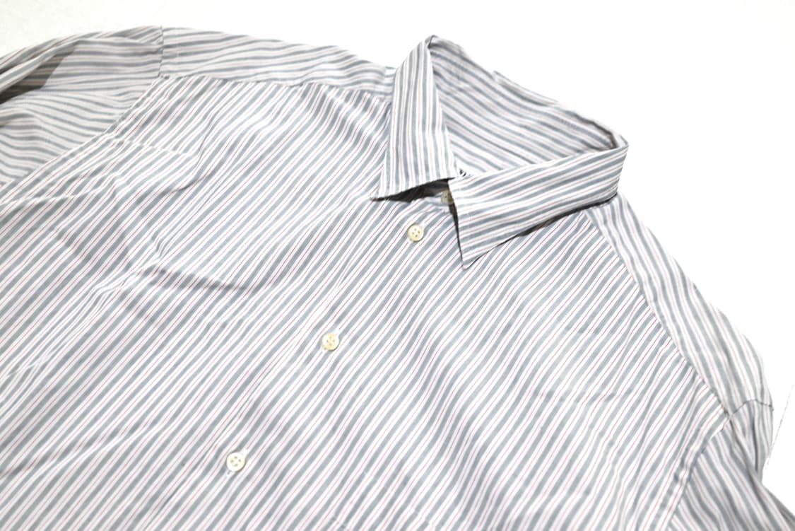 Giorgio Armani stripe snap collar shirts 상품이미지2