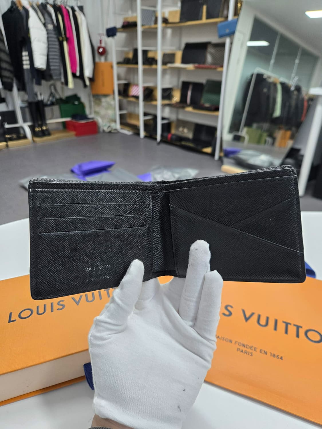[A급컨디션] 루이비통 다미에 반지갑 상품이미지5