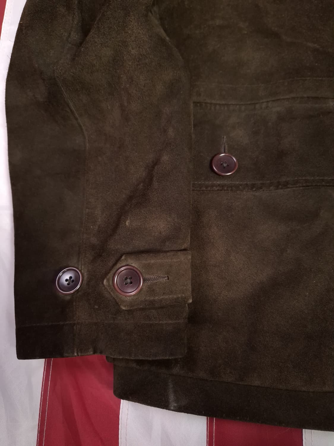 오리지날 랄프로렌폴로 브라운 리얼 스웨이드 자켓 상품이미지5