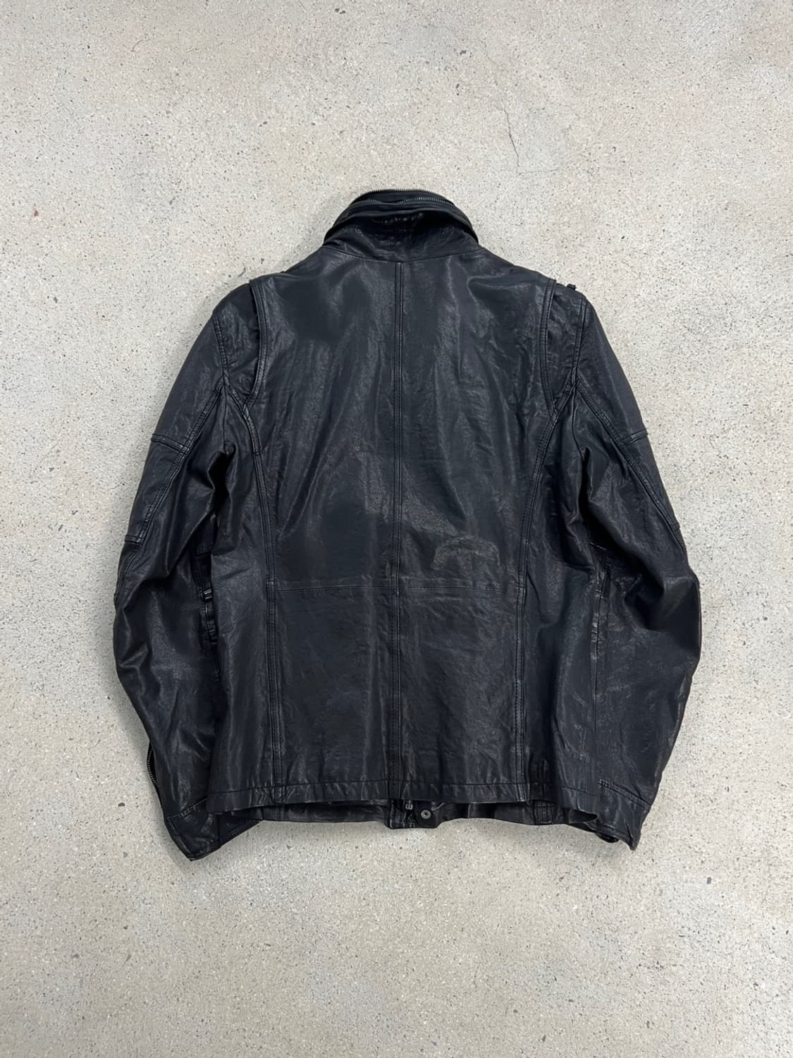 빈티지 디테일 램스킨 자켓 상품이미지4