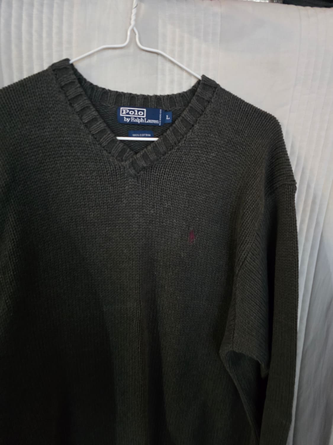폴로 랄프로렌 V넥 니트 상품이미지1