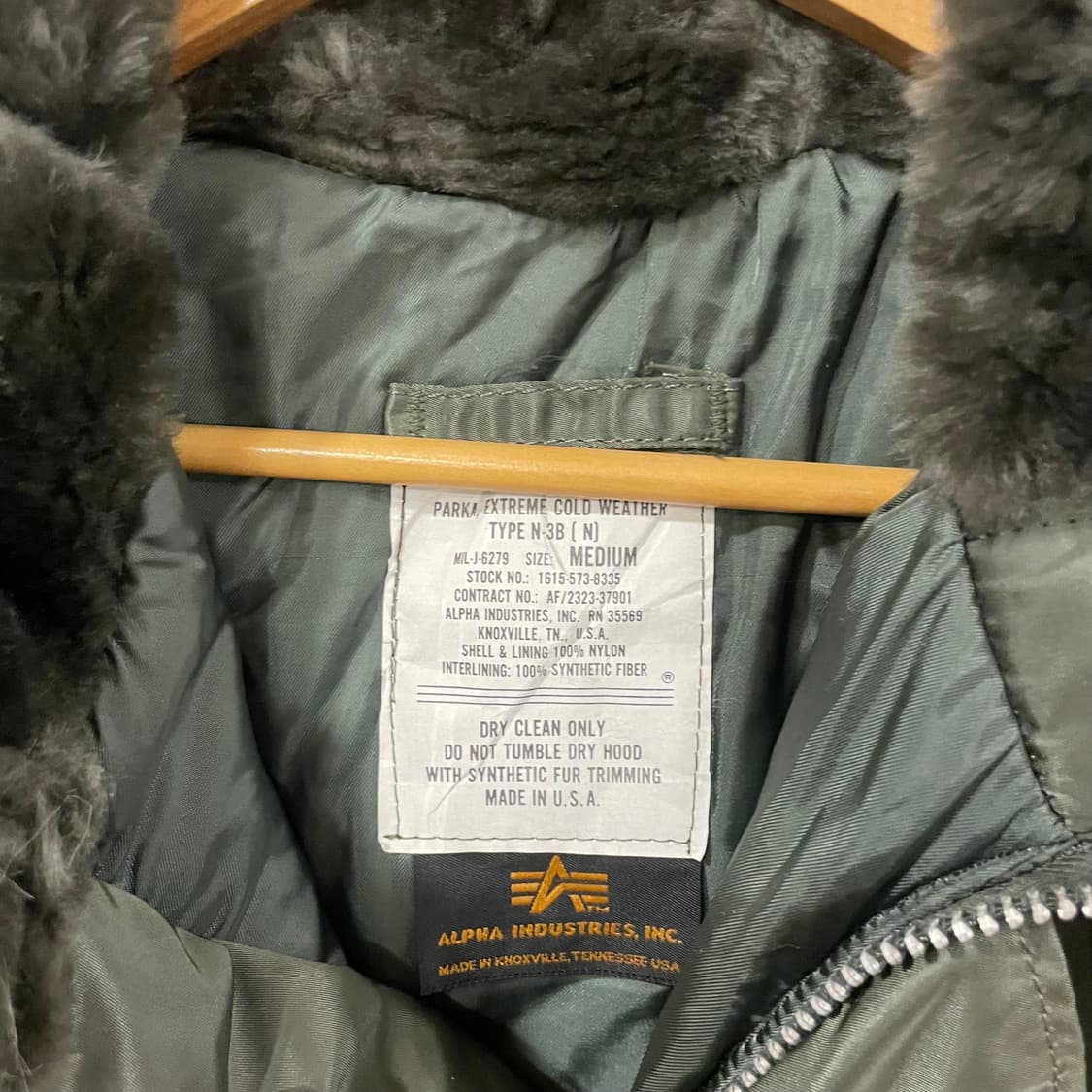 알파인더스트리 리메이크 크롭봄버 M 상품이미지4