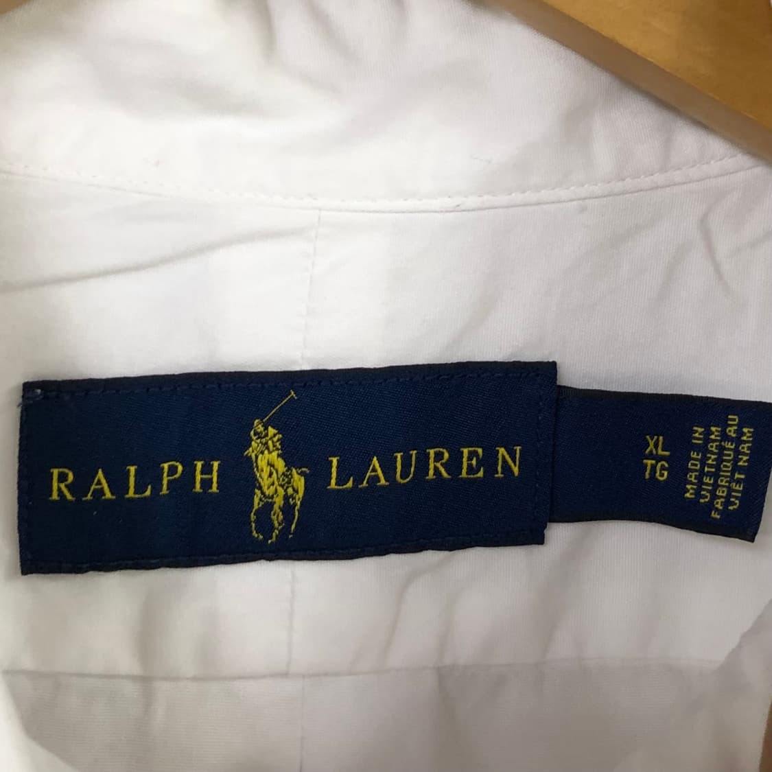 XL 폴로 새상품급 화이트 셔츠 상품이미지3