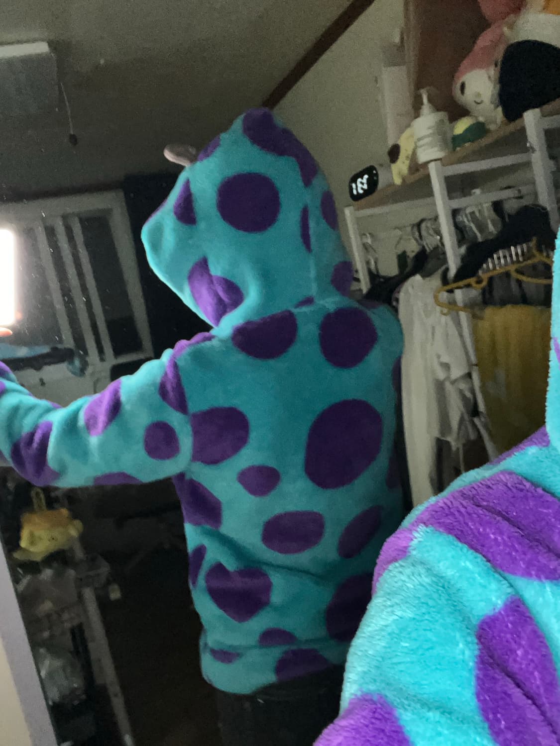 디즈니 설리반 몬스터 후드집업 M 와투케  상품이미지4