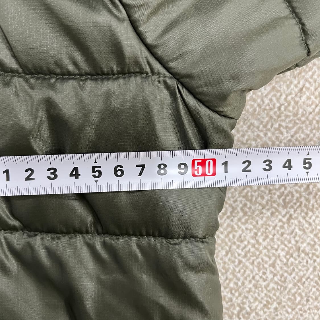 [L] 시조새 카키 경량 패딩 점퍼 자켓 0119M1 상품이미지8