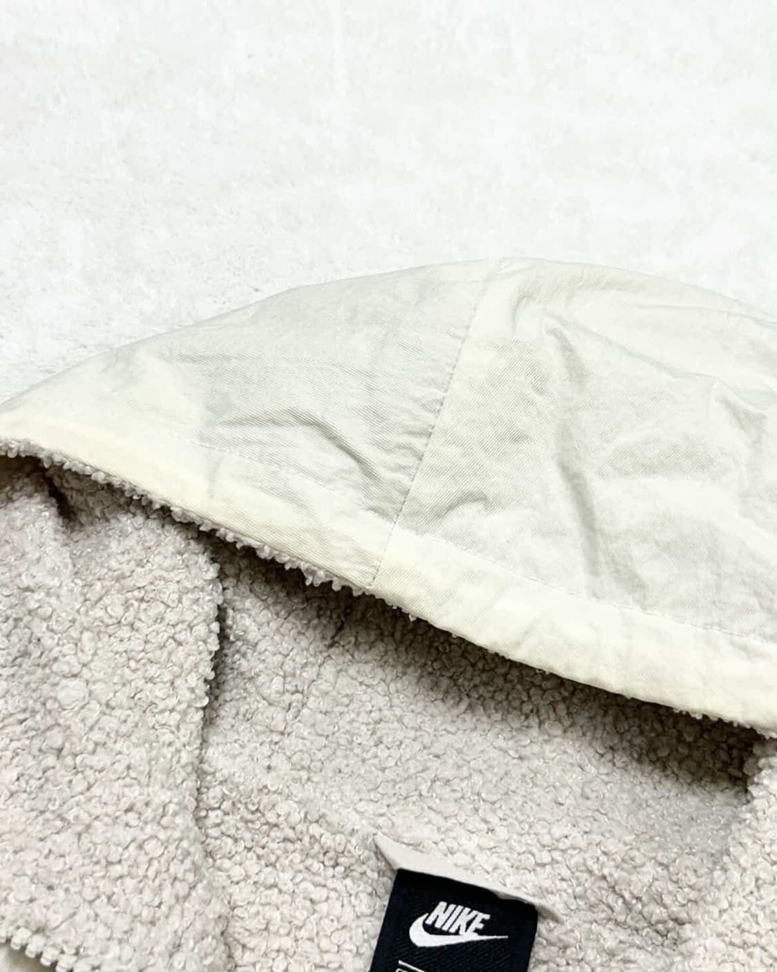 나이키 배색 뽀글이 자켓 상품이미지9