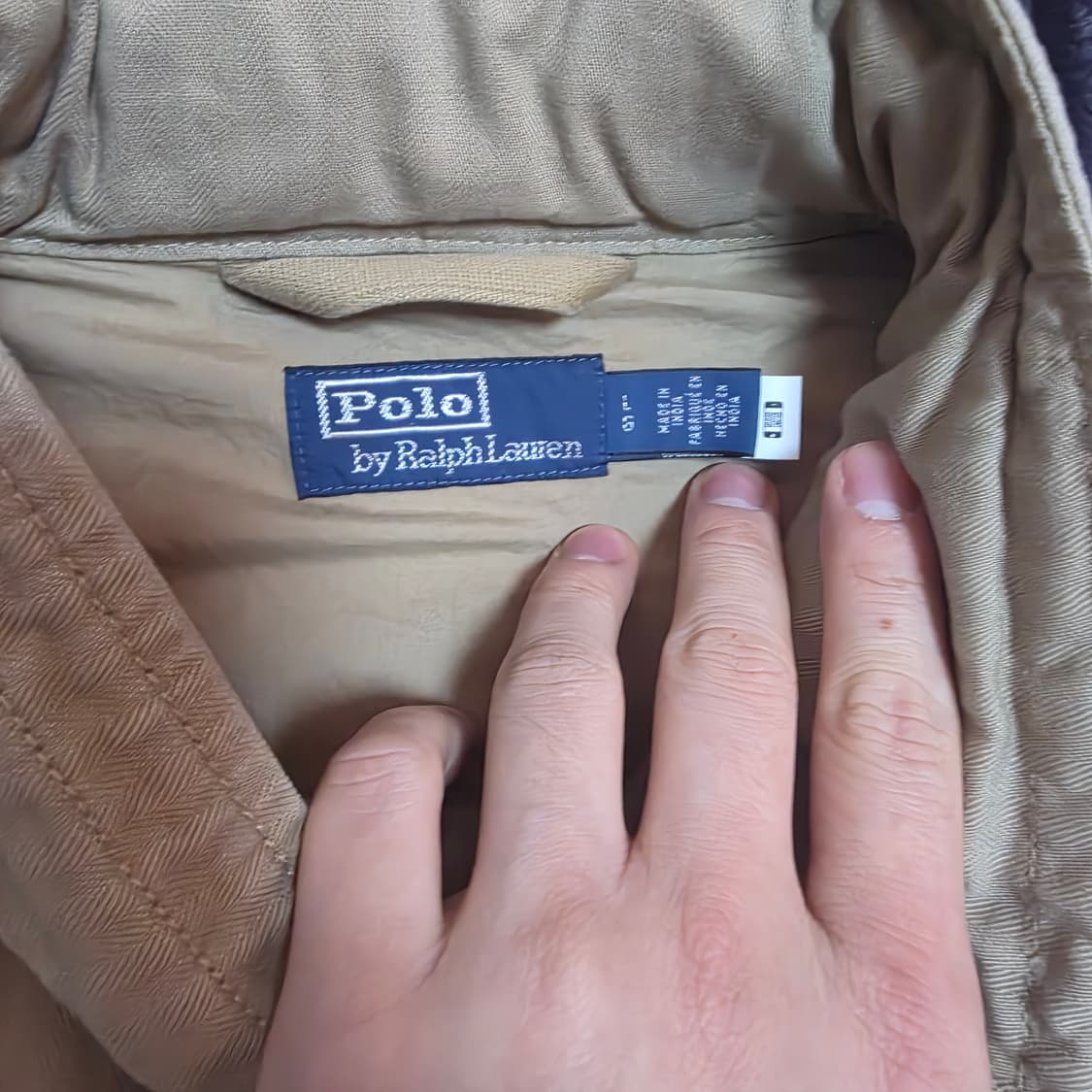 폴로 소령야상 데저트베이지 L 상품이미지3