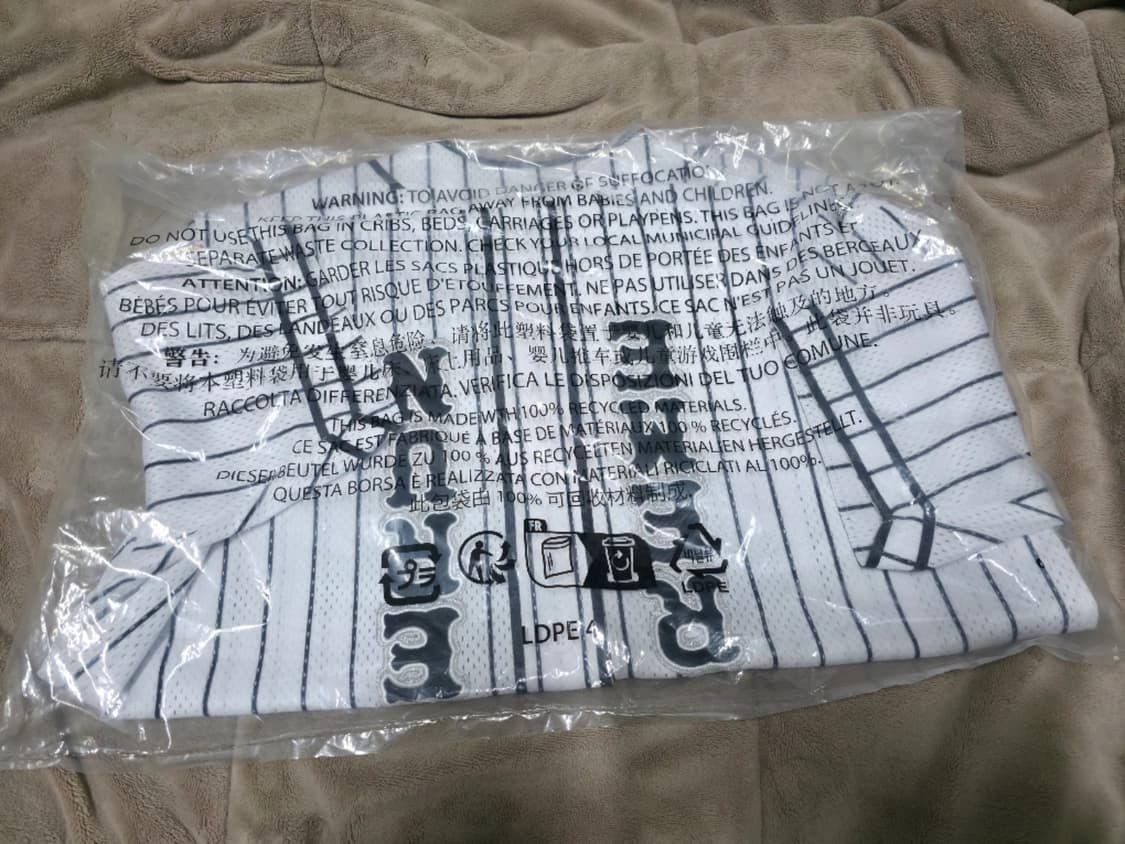 25SS 슈프림 X 홈런 콜라보 베이스볼 저지 화이트 M 상품이미지3