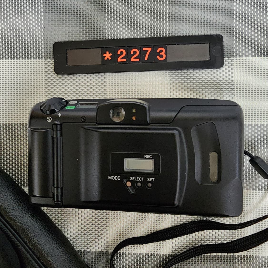 캐논 프리마 슈퍼 105 데이터백 필름카메라 파우치포함 상품이미지3