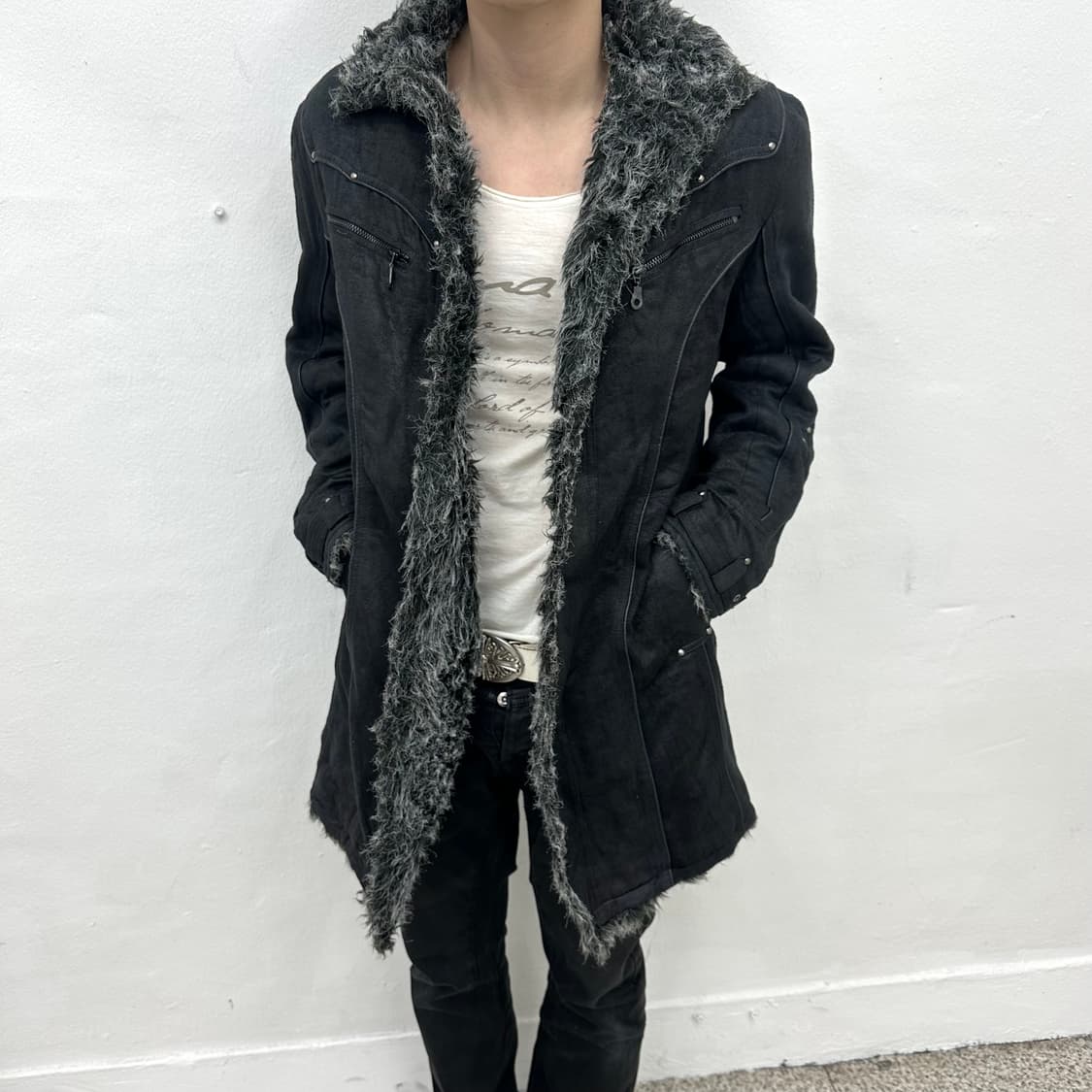 In the attic fur trimming jacket 상품이미지2