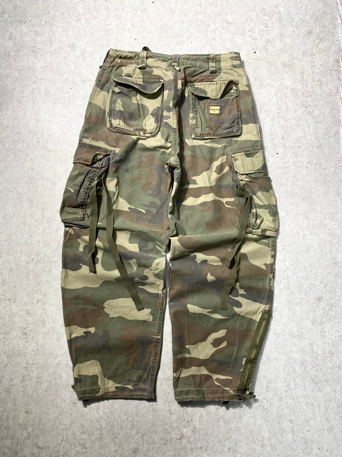 [L] Abercrombie 아베크롬비 카모플라쥬 카고 와이드팬츠 상품이미지6