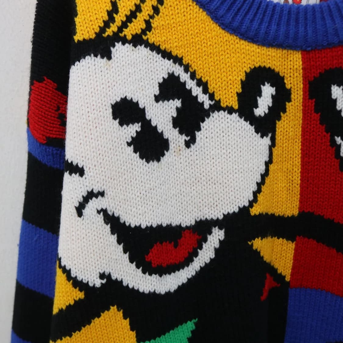 90'S MICKEY MOUSE 페이스 니트 64711 상품이미지6