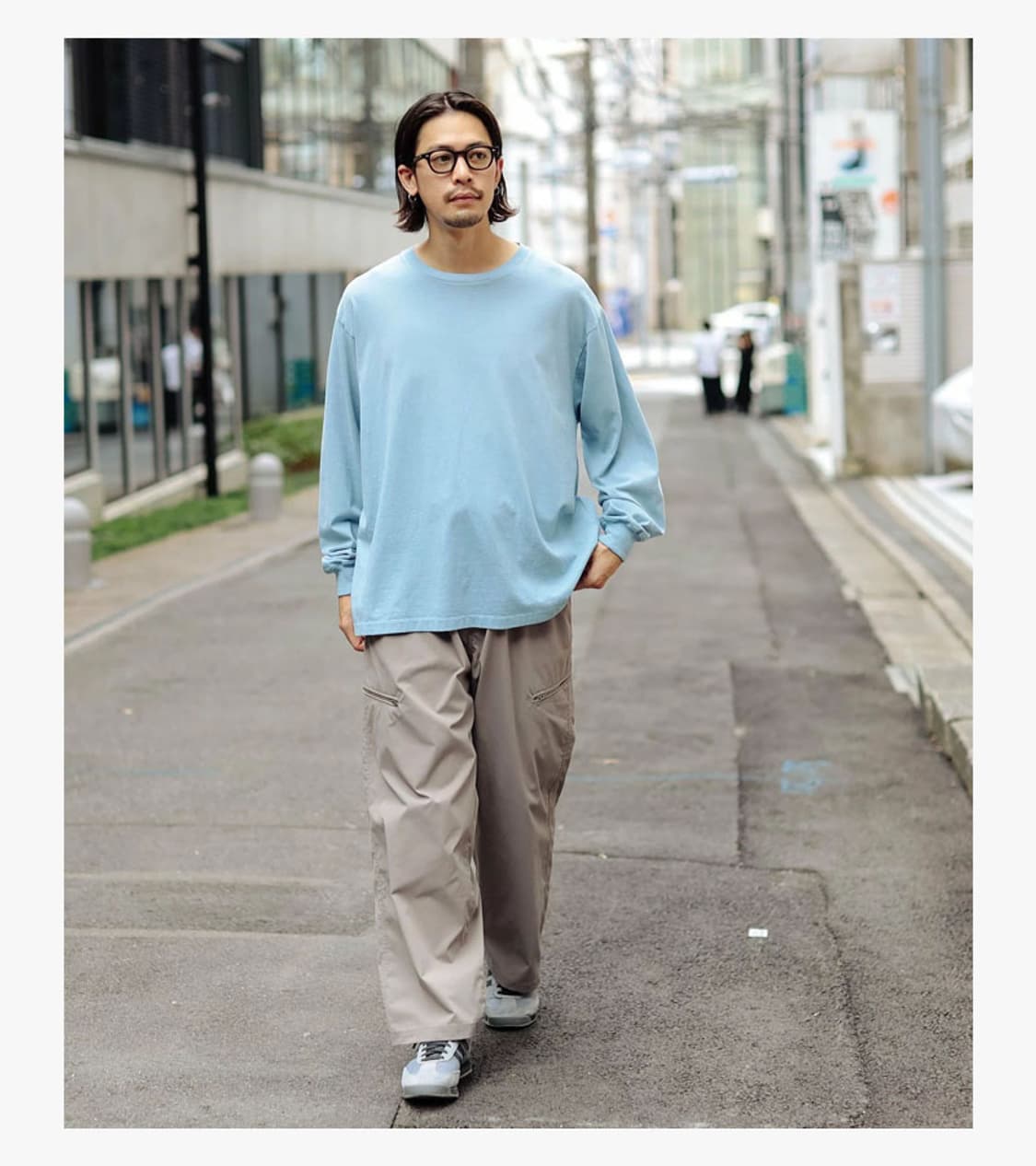 B:MING BY BEAMS - 24SS FADE LONG SLEEVE 상품이미지3