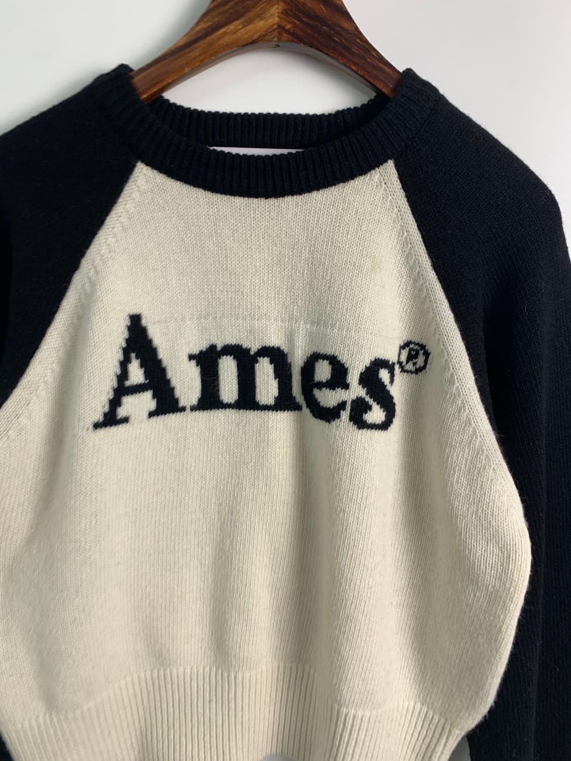 Ames 아메스 나그랑 오래오배색 니트  상품이미지3