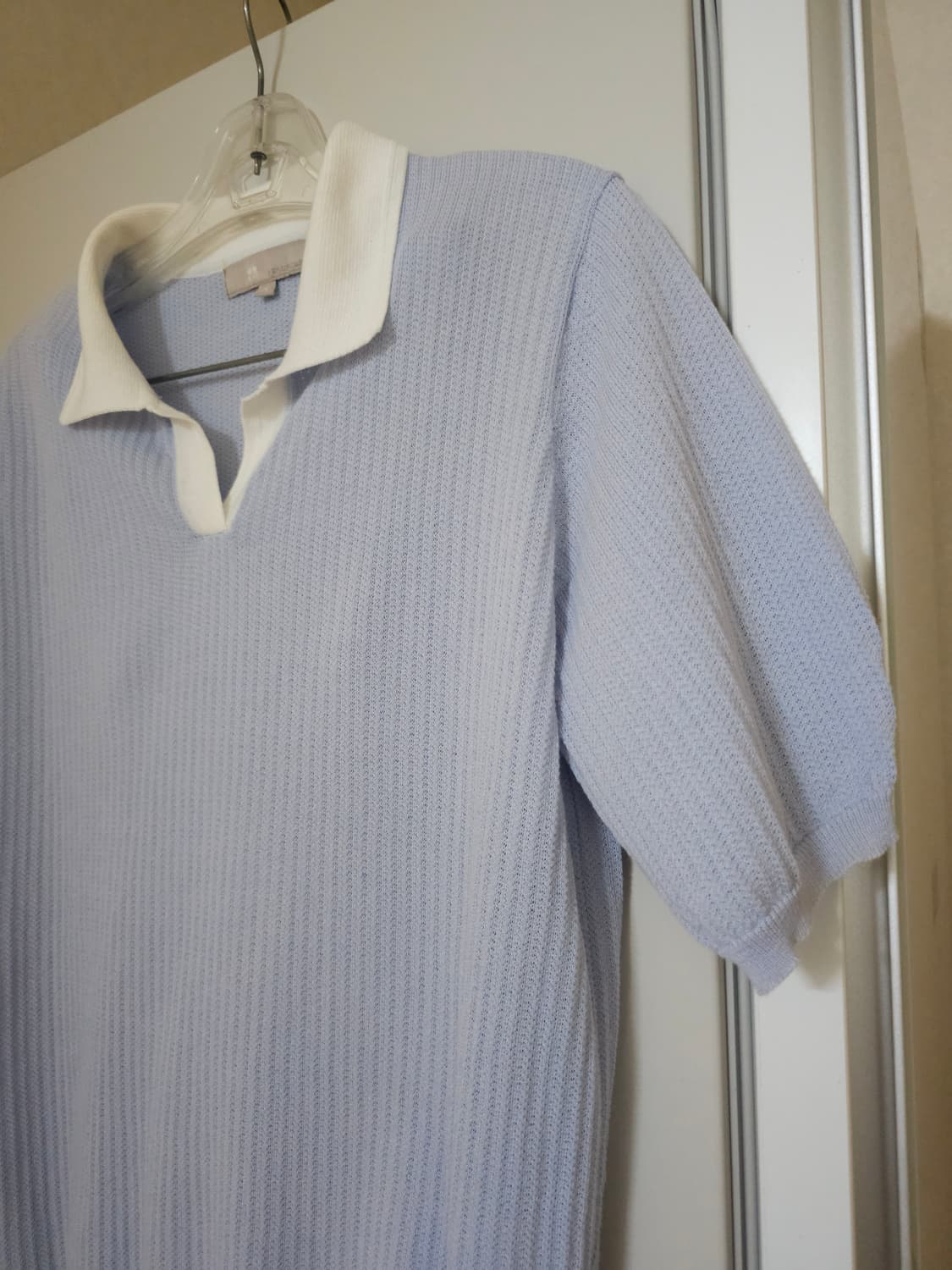 빈폴레이디스 피케칼라 리브니트 상품이미지3