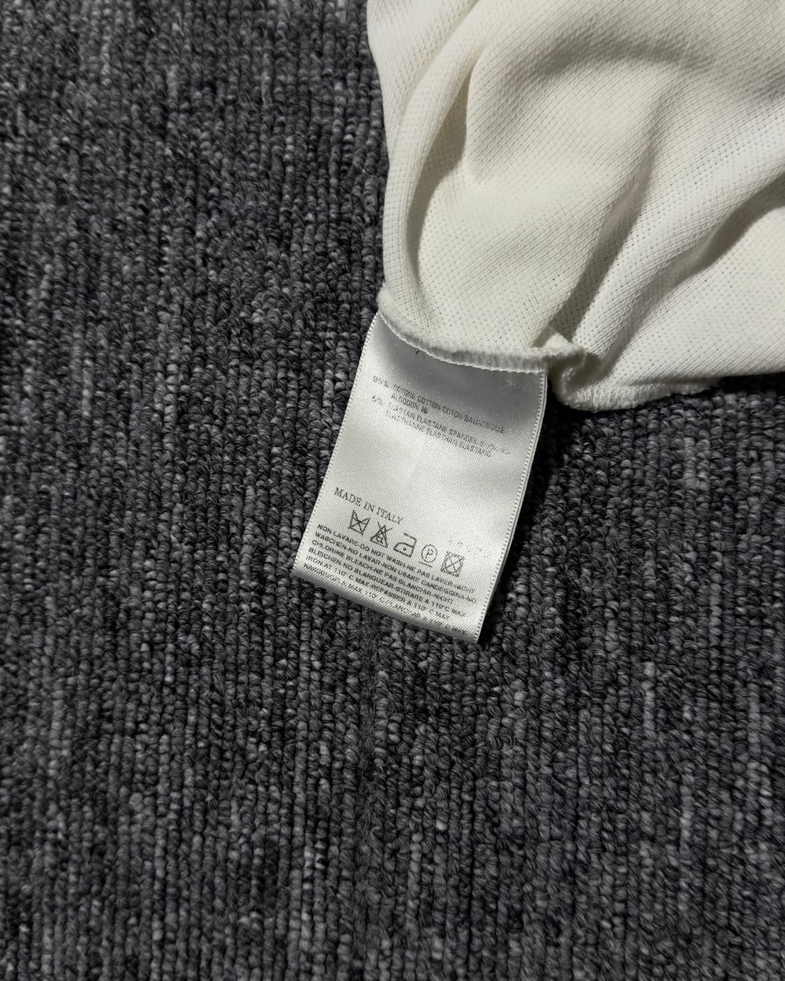 Martin Margiela White V-neck T-Shirts 상품이미지4