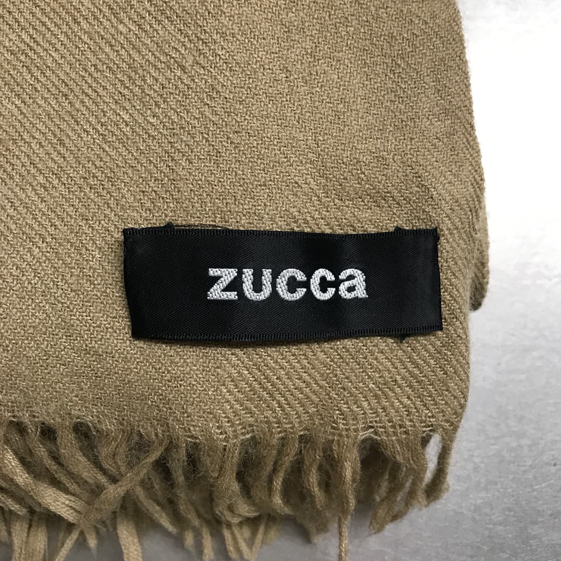 ZUCCA 주카 베이지 머플러 상품이미지4