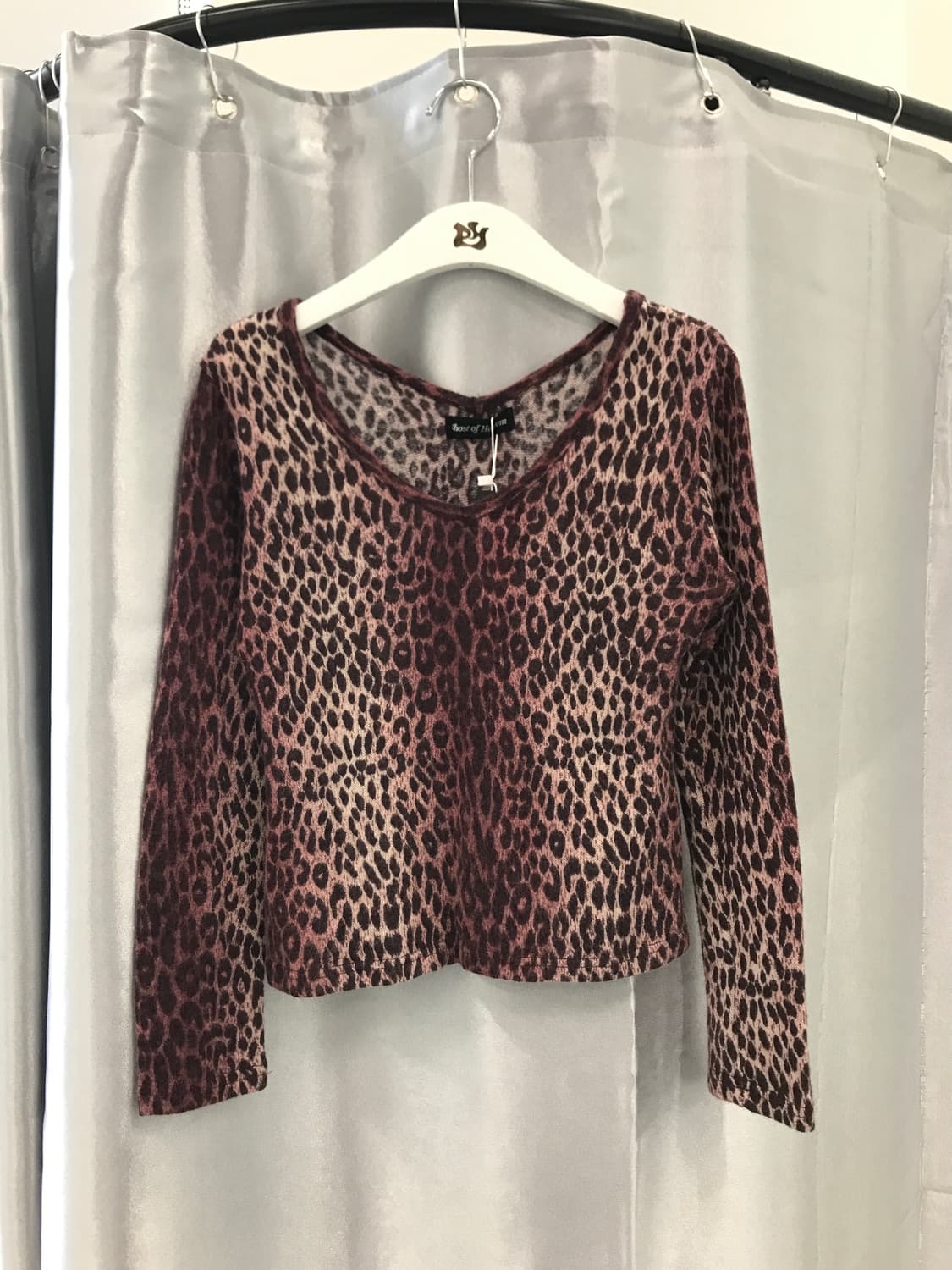 Jpn leopard printing long sleeve 상품이미지3