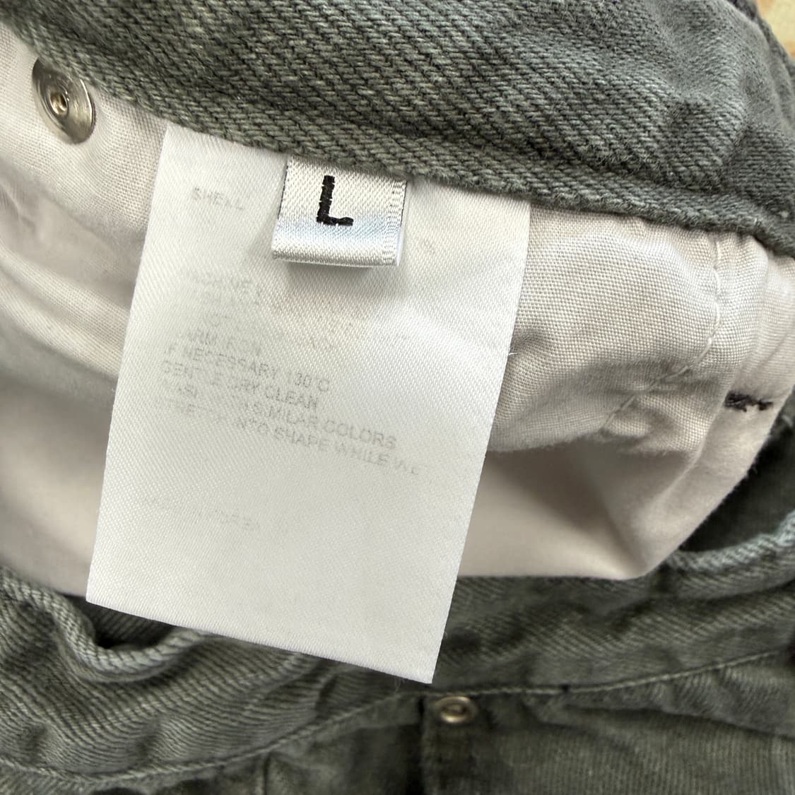 (L)감마갤러리 GAMMA GALLERY 워싱 더블니 팬츠 상품이미지3