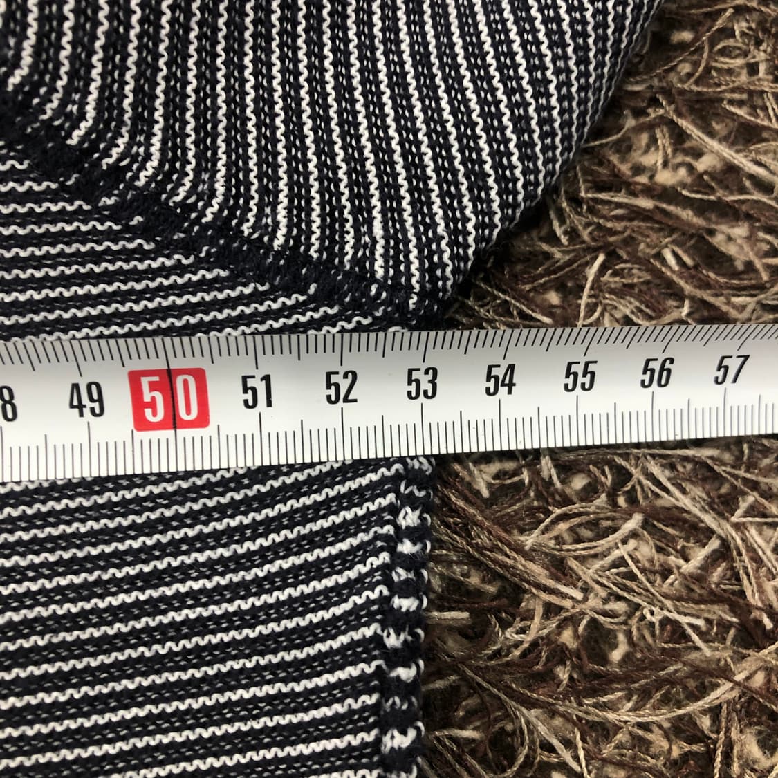 100 CP컴퍼니 레터링 스트라이프 코튼 니트 상품이미지7