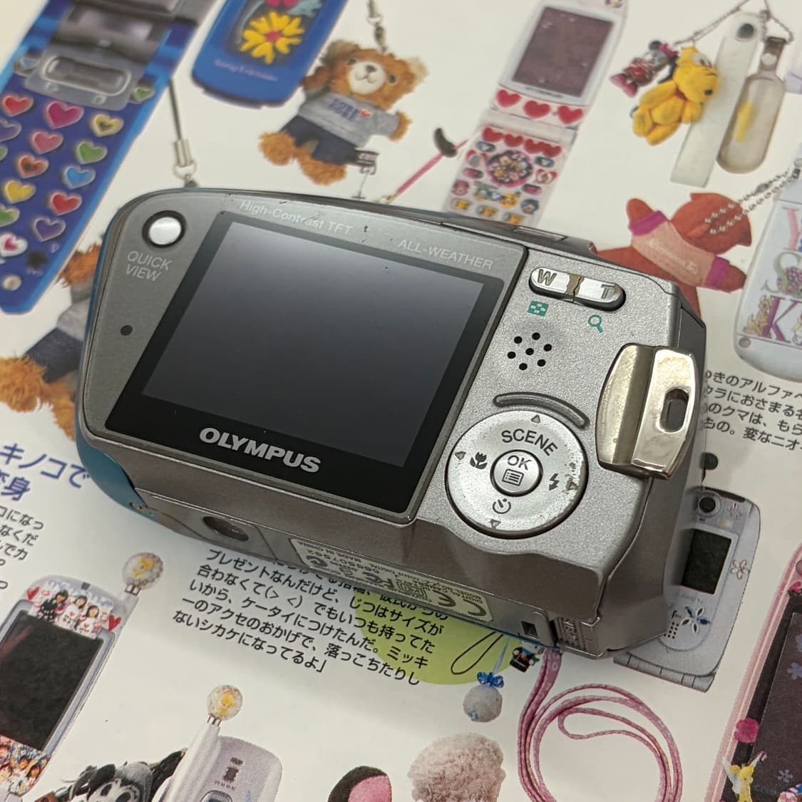 희귀컬러🔷Olympus Mju Mini 올림푸스 뮤 미니 블루 상품이미지5