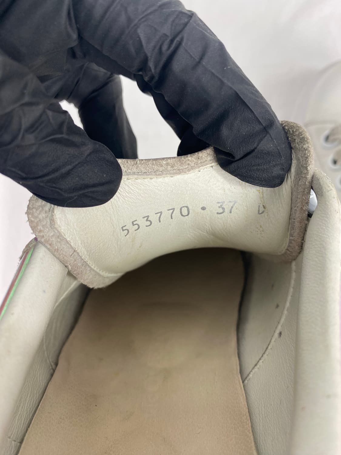 알렉산더 맥퀸 오버솔 홀로그램 스니커즈 37  상품이미지8