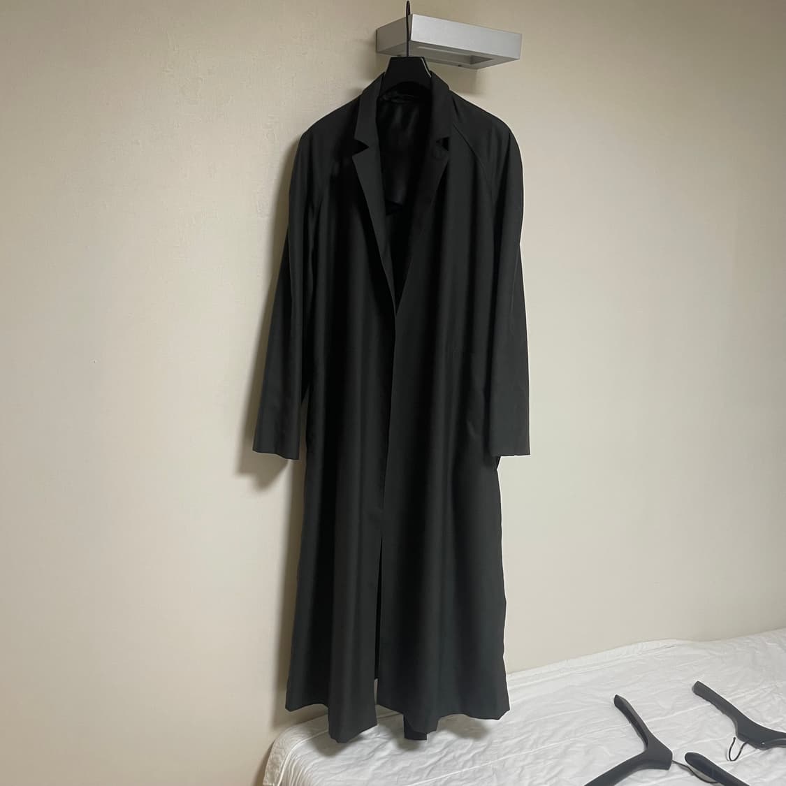 르메르 21FW 소프트 코트 미드나잇그린 L 상품이미지2
