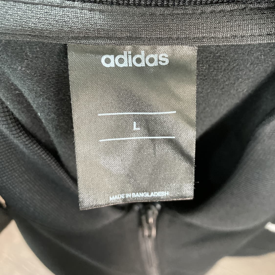 아디다스 남성트랙탑 져지 블랙 L 상품이미지4