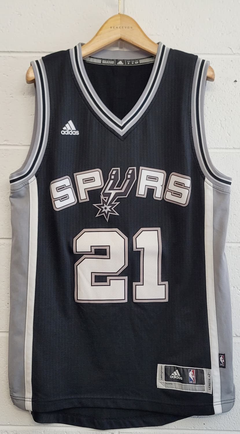 아디다스 NBA 샌안토니오 스퍼스 No.21 팀던컨 스윙맨 져지 판매 상품이미지1