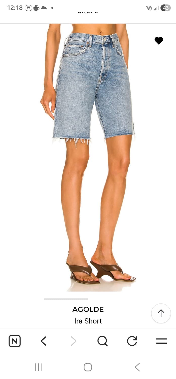 AGOLDE IRA SHORT 24사이즈 상품이미지2