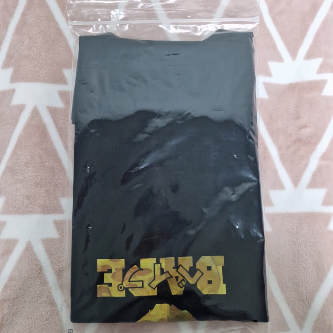 베이프 반고흐 뮤지엄 컬리지 반팔 티셔츠 블랙 옐로우 반 고흐 해바라기 상품이미지4