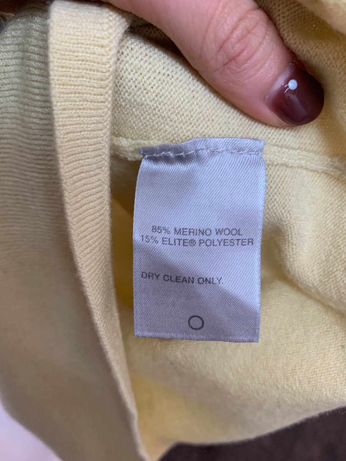 (HALOGEN) 빈티지 버튼 니트 탑 상품이미지8